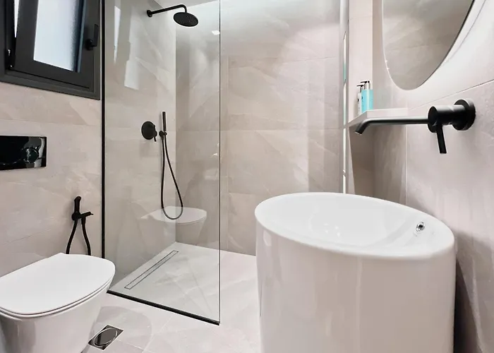 דירה Fos Luxury With View Of